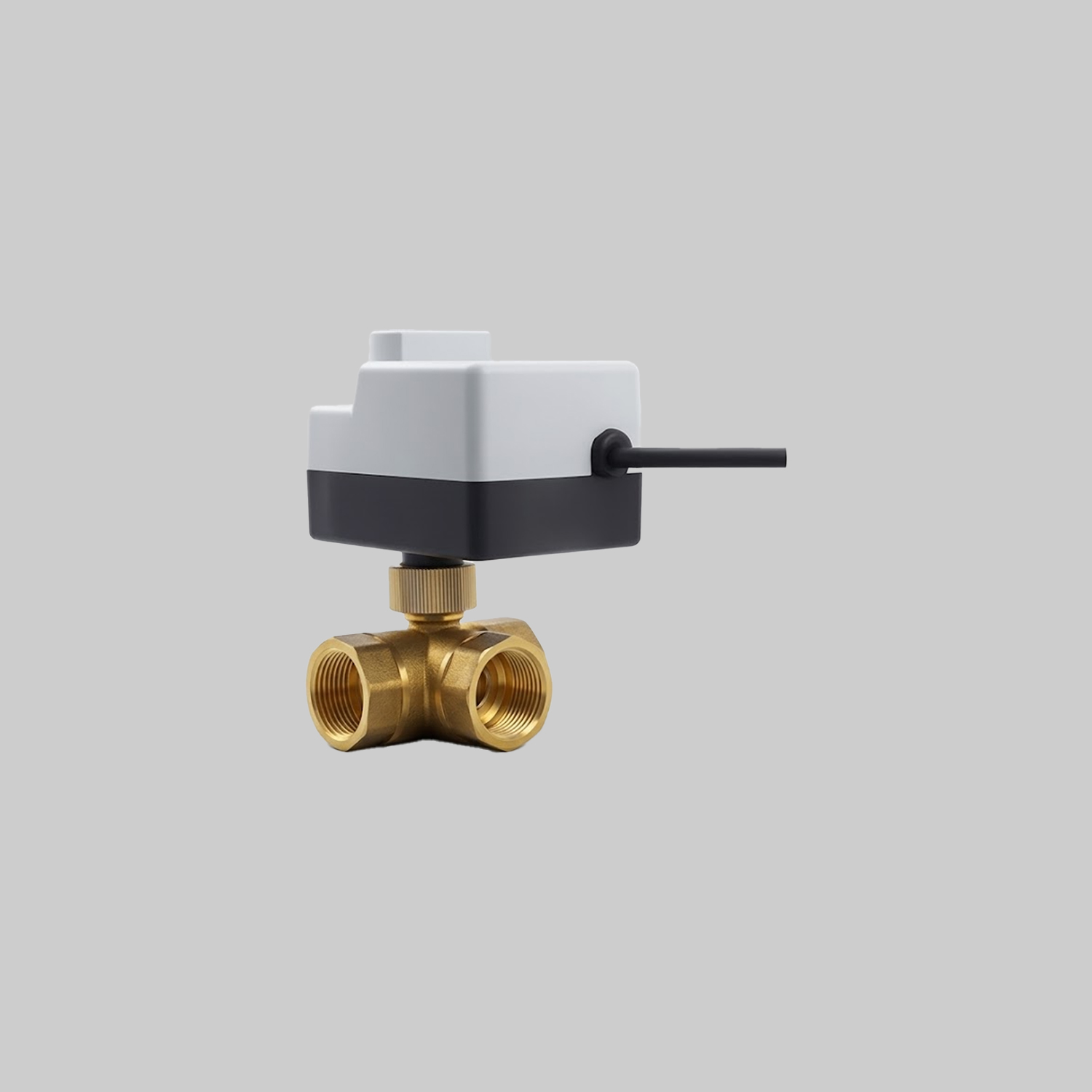 Vanne 3 voies avec servomoteur